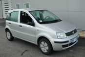 autonoleggio fiat panda grigia